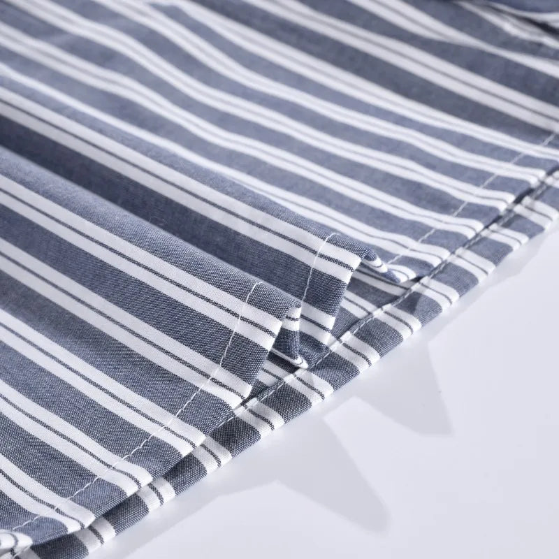 Mens Underwear Boxers Shorts Casual Cotton Sleep Underpants Homewear Men Arrow Panties Striped Plaid Loose Comfortable Underwear