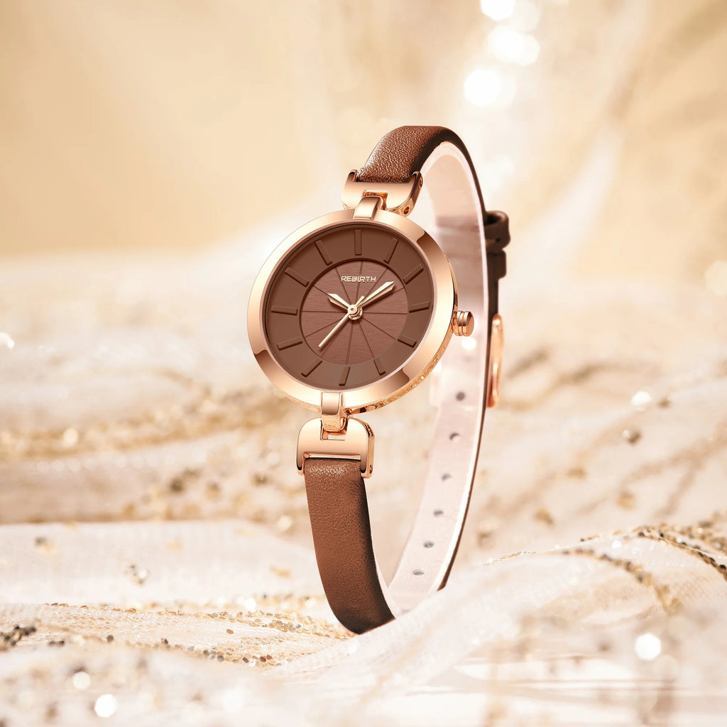 Rebirth Lipuf Brand Women's Watch High-End Niche Design Fashion Quartz Watch
