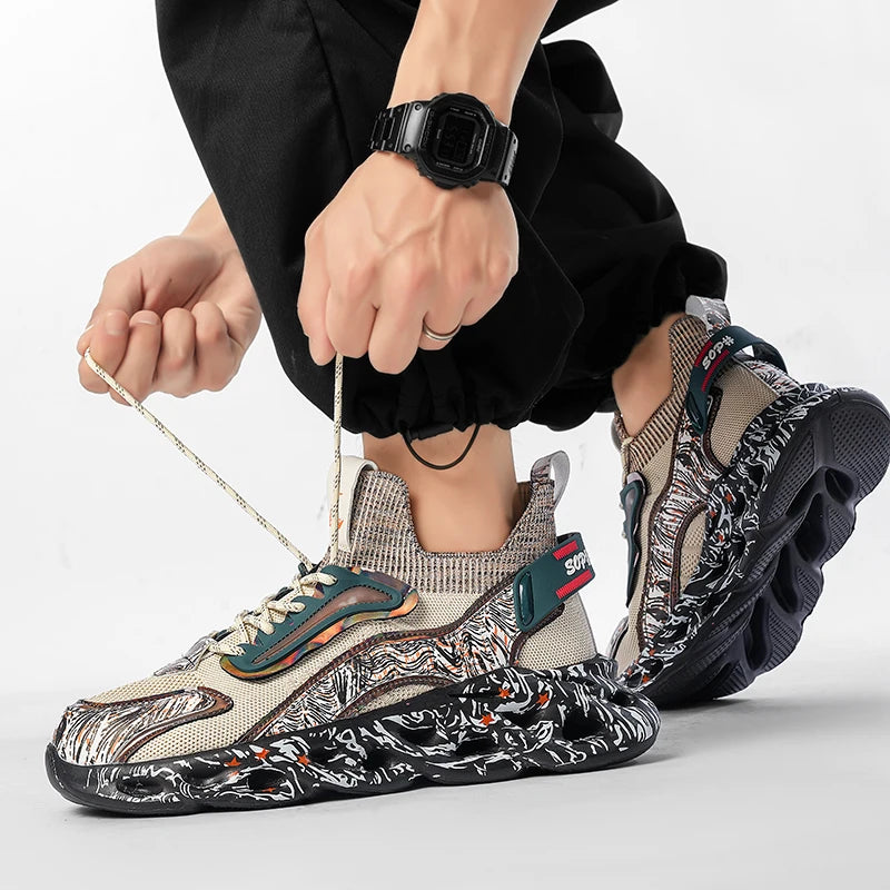 Men Sneakers Breathable Daily Wear Casual High Quality Outdoor Comfortable Training Mesh Running Shoes for Man