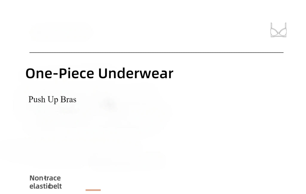 Women Print Seamless Bra Sexy Lingerie Floral Push Up Bras One-Piece Underwear 2024