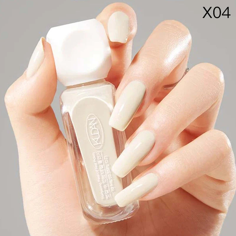 10ml Peel Off Water-Based Starry Nail Polish Fast Drying Long-Lasting Healthy And Brightening Effect No Need Lamp Cure