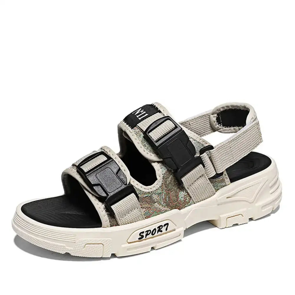 Open From The Back Light Men Shoes Summer Chinese Slippers Barefoot Sandal Sneakers Sport Low Prices Bascket Brand Name