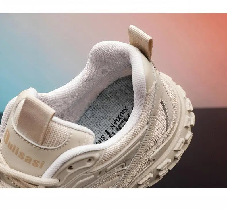 Breathable Casual Men's Sneaker Trendy Dad Comfortable Shoes for Man Sports Durable Thick-soled Sneakers Running Tenis Masculino