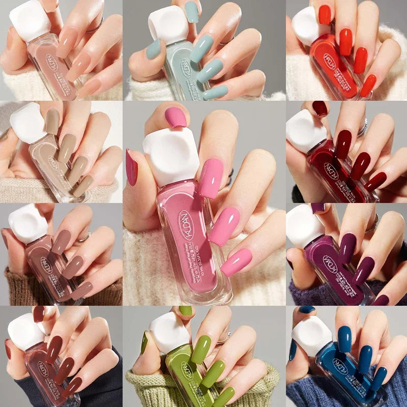 10ml Peel Off Water-Based Starry Nail Polish Fast Drying Long-Lasting Healthy And Brightening Effect No Need Lamp Cure