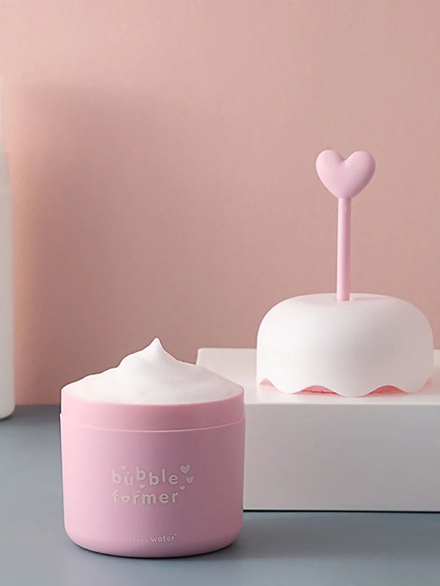 Foam Maker Bubble Skin Care Beauty Face Cleaning Foam Device Cup Bottle Cleanser Facial Makeup Remover Tool