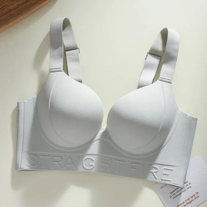 New Scarless Large Size Underwear for Women with Large Breasts and Small Thin Styles for Secondary Breast Adjustment Bra