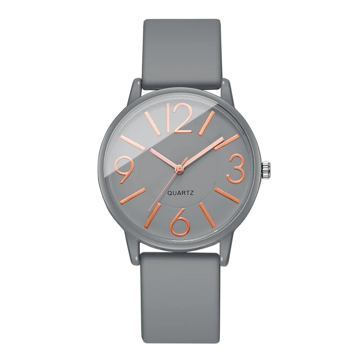 Fashion Arabic Dial Women Watches Casual Silicone Band Students Quartz Wristwatch Reloj Mujer