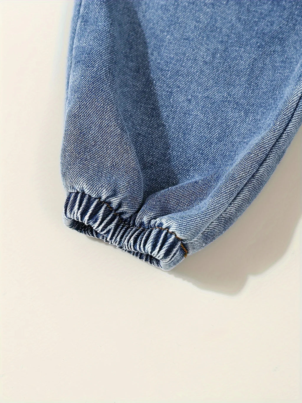 A Pair Of Casual Washed Jeans For Baby Boys Fashionable Workwear Pants And Sports Pants For Little Boys In Autumn And Winter