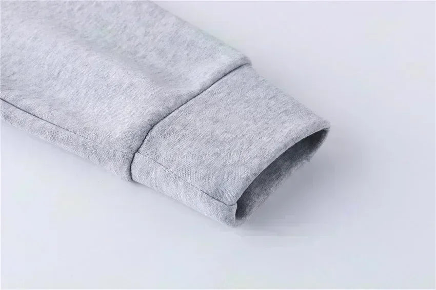 Exclusive Collab Fleece Hoodies Men Women Long Sleeve Sweaters Casual Hoodie Round Neck Sweatshirts Bottom Shirts Pullovers