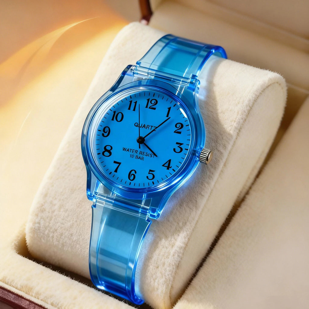 New simple silicone Brand WOKAI Casual Quartz Watch Women Crystal Silicone Watches Relogio Feminino Wrist Watch Hot sale