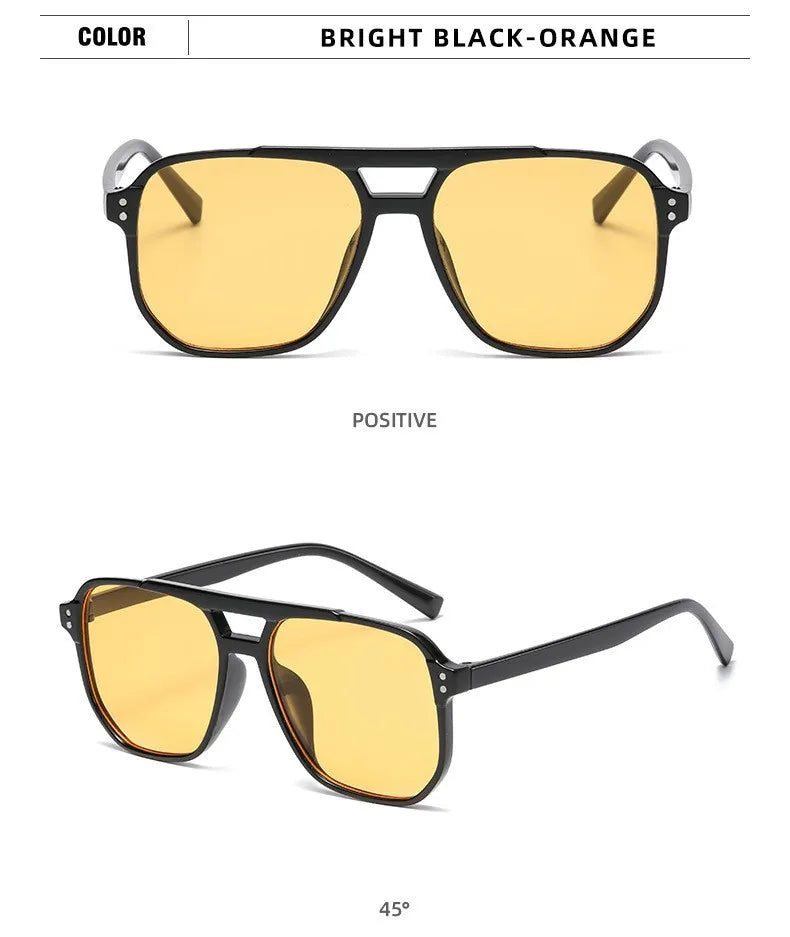 Luxury Brand Square Sunglasses Women Men Fashion Classic Sun Glasses Female Male Designer Mirror Outdoors Travel Shades Очки