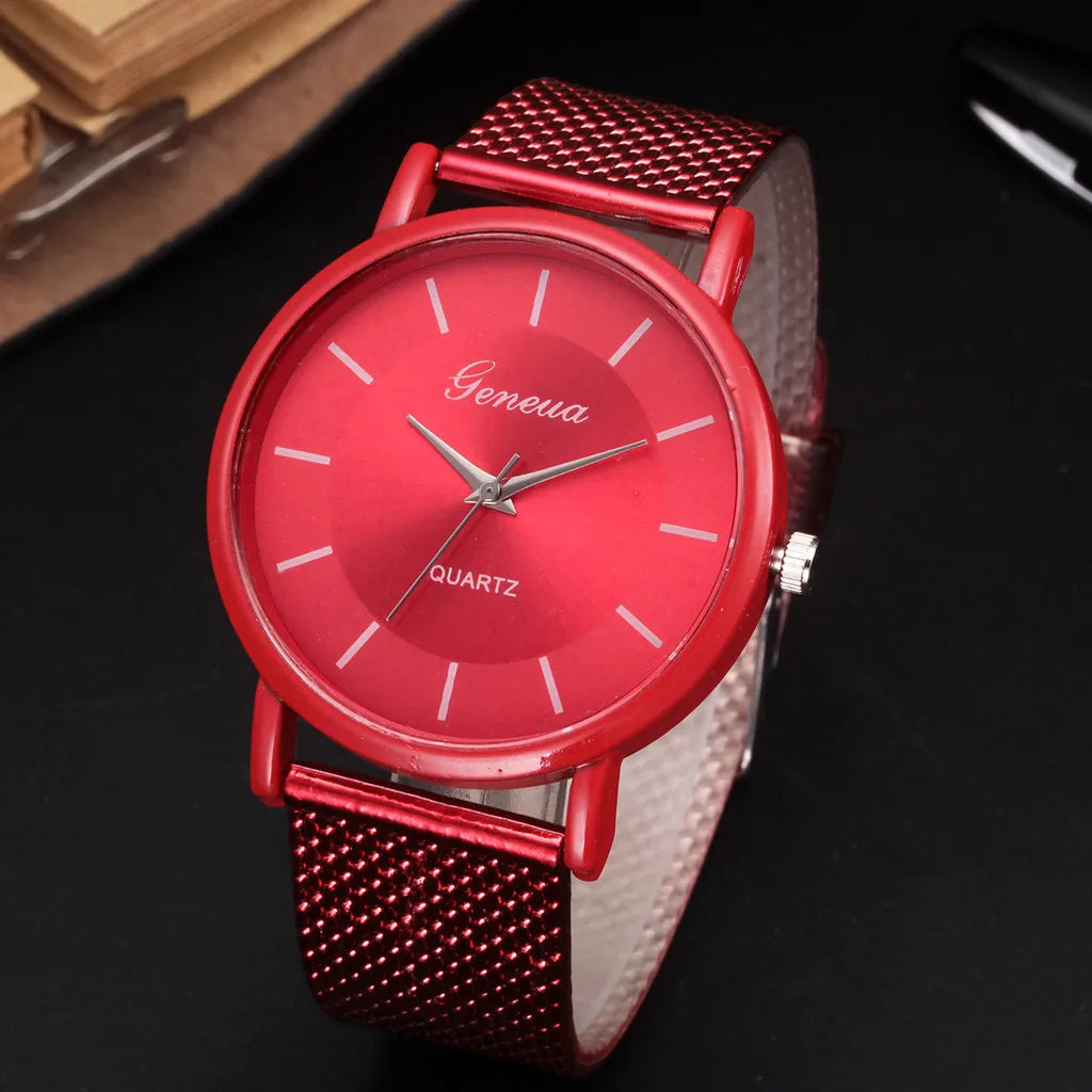 Luminous Watch for Women Luxury Stainless Steel Watches Simple Ladies Digital Quartz Wrist Watches Часы Женские Reloj Mujer