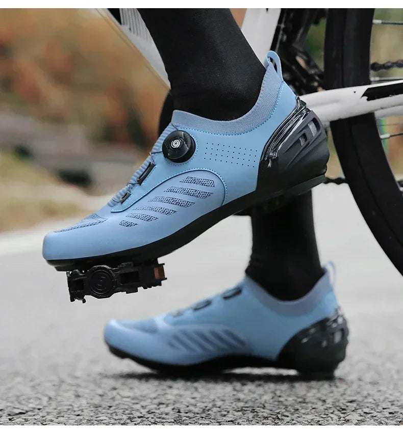 Cycling Sneaker MTB Men Sport Road Bike Boots Flat Racing Speed Sneakers Trail Mountain Bicycle Footwear Spd Pedal Cycling Shoes