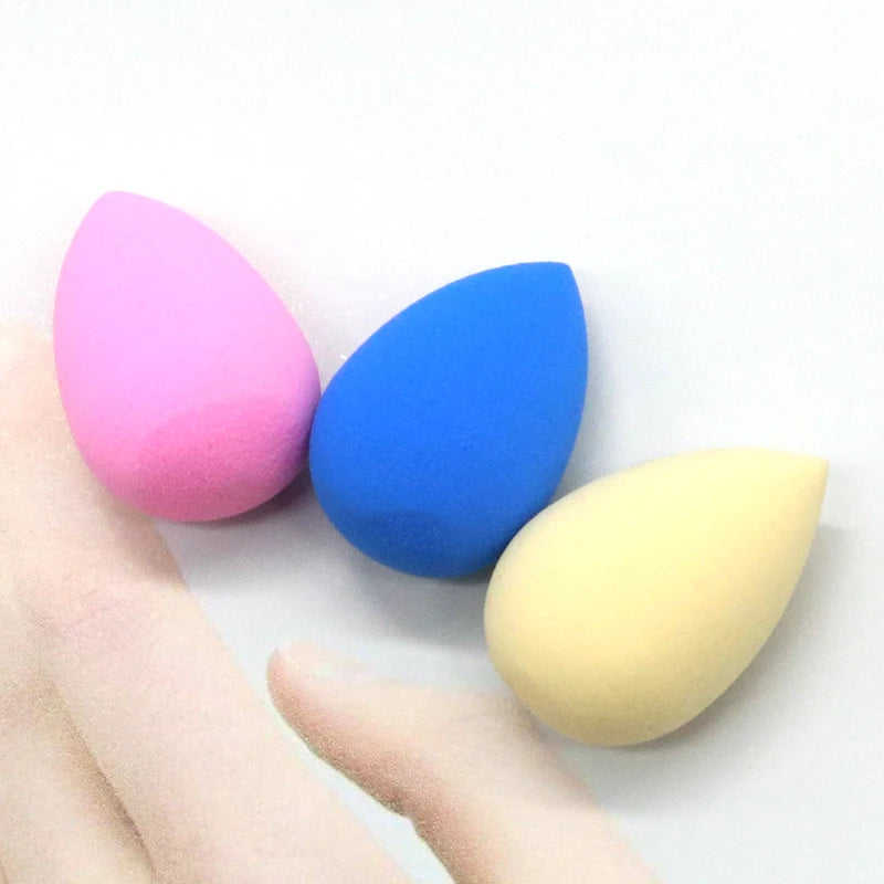 OGEYERO6pcs Mini Makeup Sponge Puff Beauty Egg Sponge for Makeup Concealer Foundation Face Cosmetic Puff Kit Make Up Blender Too