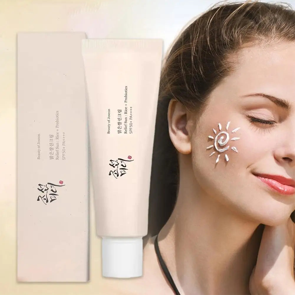 Korean Beauty of Joseon Rice Probiotic Skincare Set Sunblock Essence Oil Refreshing Toner Moisturizing Face Cream Eye Cream Skin