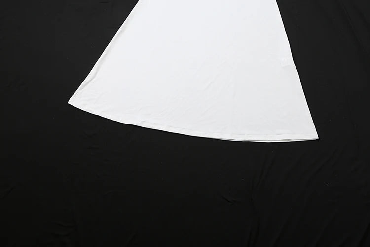 Nibber Sexy Low-Neck Maxi Dress Shoulder Pads Skinny Solid Long Sleeve Elasticity Prom Party Simple Classic Elegant Vestidos