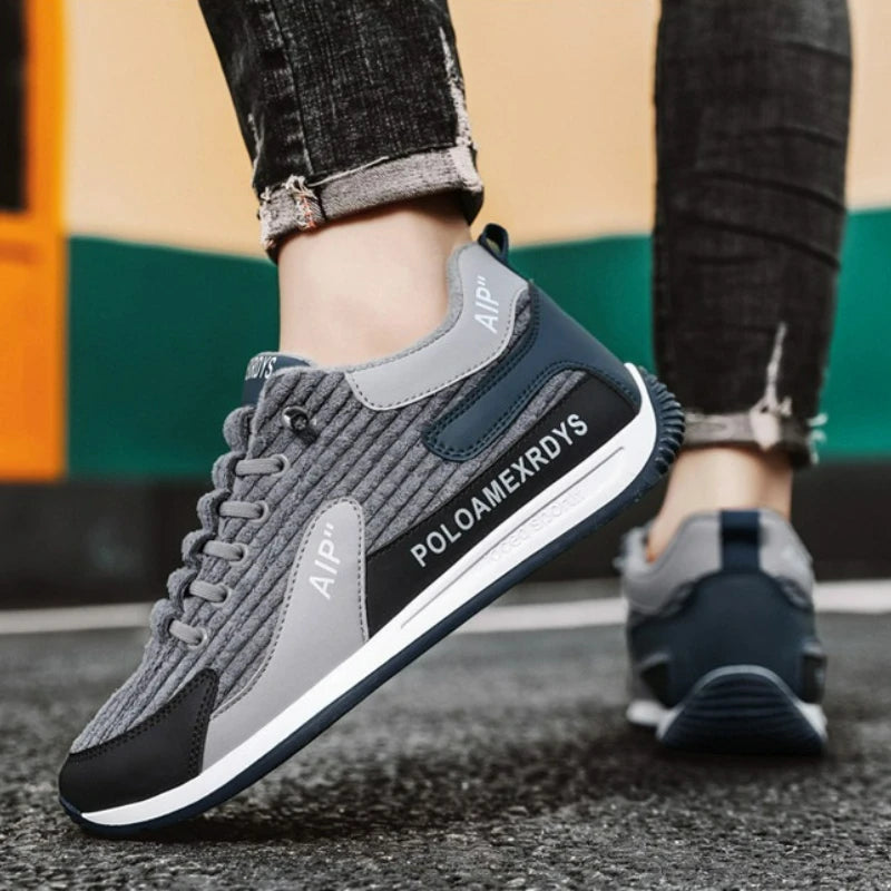 Sneakers Platform Shoes for Men Luxury Brand Chunky Sneakers Breathable Casual Men Vulcanize Shoes 2025 New Designer Ankle Shoes