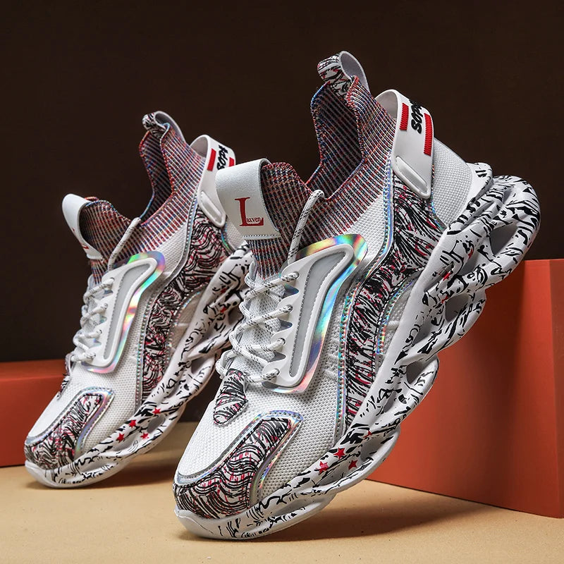 Men Sneakers Breathable Daily Wear Casual High Quality Outdoor Comfortable Training Mesh Running Shoes for Man