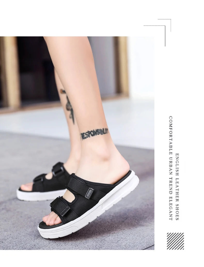 Men's Sandals Flat Sandals Men's Slippers Shoes for Men Wear-resistant Soft and Comfortable Indoor and Outdoor Non-slip Fashion