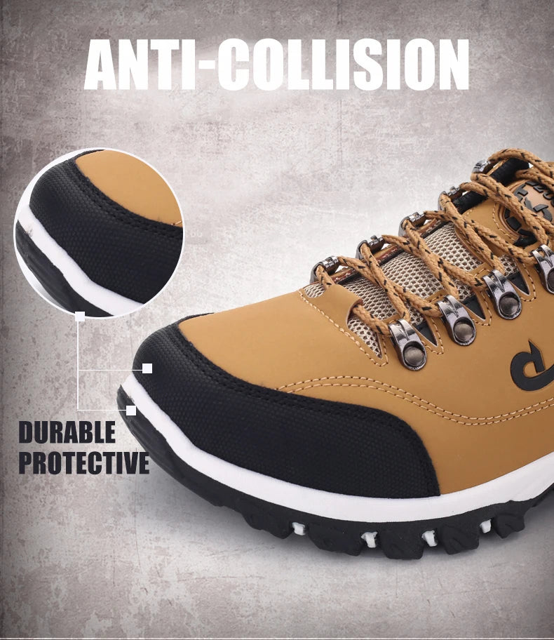 Men Hiking Shoes New Outdoor Casual Sneakers Comfortable Lightweight Shoes for Men Flats Large Sized 48 Walking Sneakers