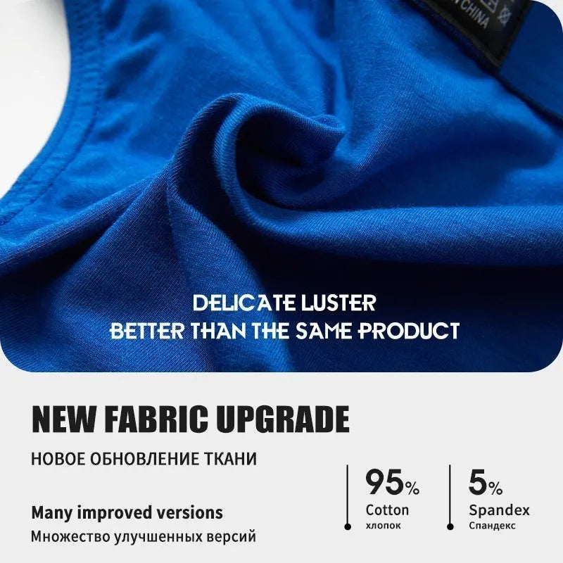 1Pc/New Men's Panties Sexy Underwear Male Briefs Men Jockstrap Pant Comfortable Slip Underpants Breathable Cotton Mens Briefs