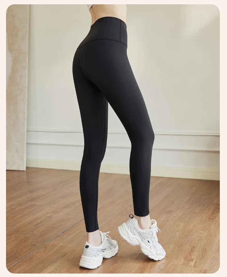 Women Yoga Pants Fitness Pants Winter Thermal Fleece High Waist Tummy Control Butt Lifting Outdoor Workout Leggings New