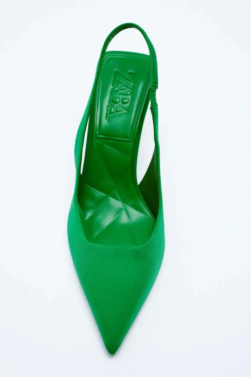 Ladies Shoes 2024 High Quality Slip on Women's Pumps Autumn Pointed Toe Solid Fashion Shallow Mouth High Heels Dress Pumps Women