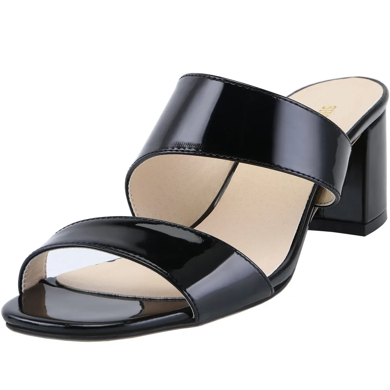 Women Low Chunky Sandals Fashion Sexy Comfort Open Toe 5cm Thick Heel Ship on High Heels Party Dress Girl Slipper Wedding Shoes