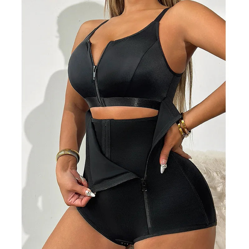 AfruliA Dress Body Shapers Bodysuits Shapewear Sexy Underwear with Bra Butt Lifter Briefs Fajas Colombianas Girdle Waist Trainer