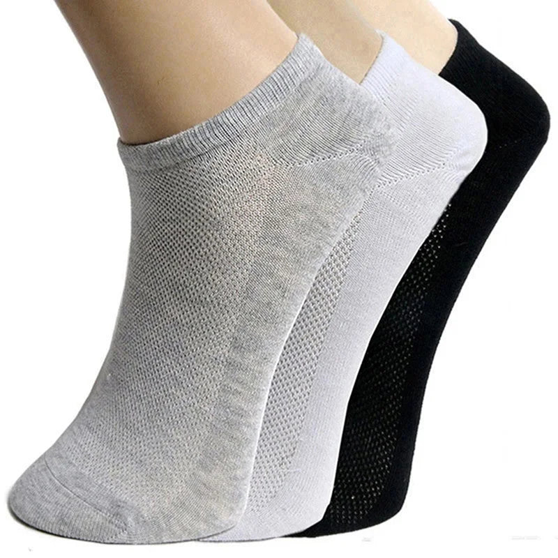 New Socks Men 3pairs/lot High Quality Summer Cotton Socks Breathable Soft Short Funny Ankle Sock Mens Meias Calcetines Size38-43