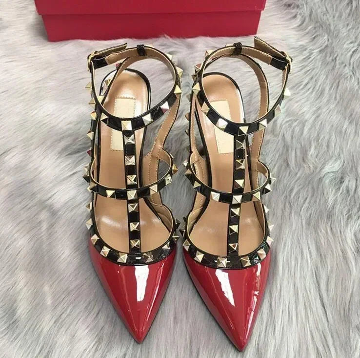 Woman Sandals Super High Heels Wedding Shoes for Women Women Sandals Designer Female Ladies Luxury Sexy Rivets