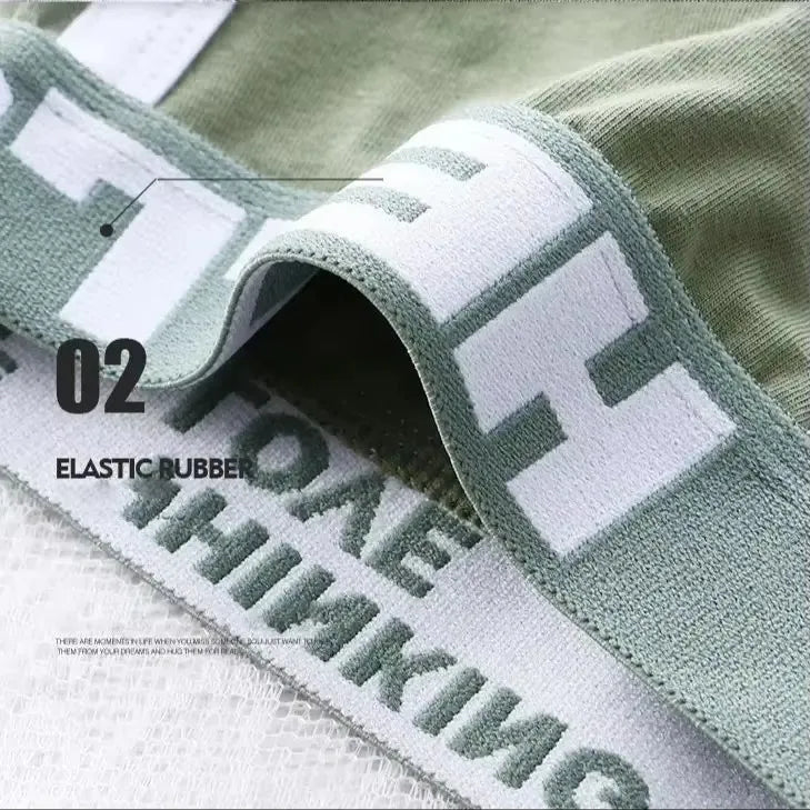 1/3/4 PCS Men's Underwear Boxer Shorts Sexy Panties Cotton Boxers Sports Comfort Man Underpants Shorts Homme U Convex Lingerie