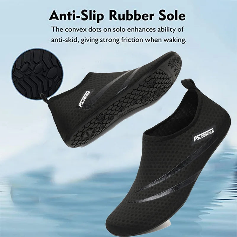 Beach Sneaker Socks Women Beach Water Shoes Man Barefoot Yoga Shoes Quick-Drying Surfing Swimming Shoes Barefoot Water Skin Sock